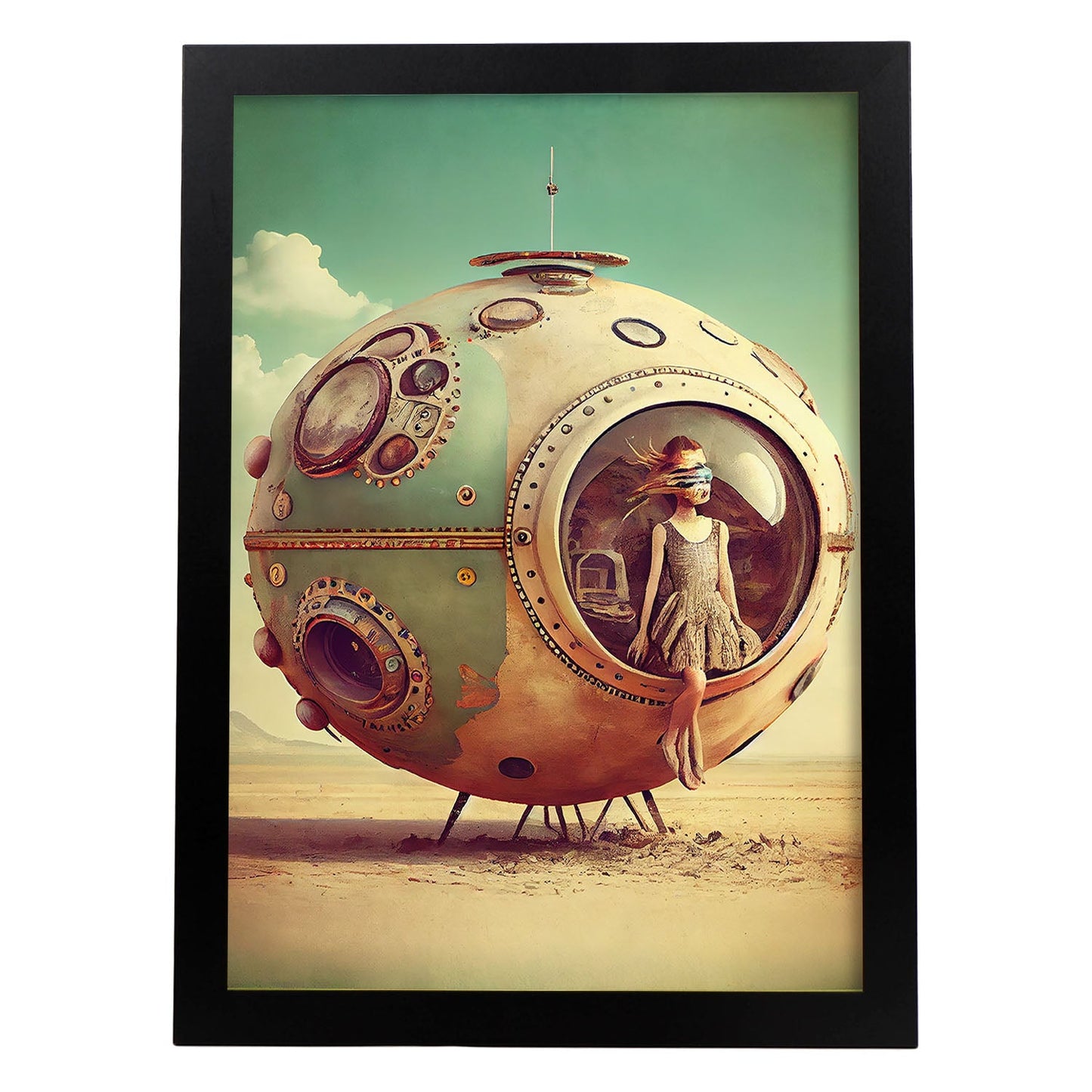 Nacnic hay infinitas posibilidades Vintage Weird 206. estampados de arte estético de pared para el diseño de dormitorio o sala de estar.-Artwork-Nacnic-A4-Sin marco-Nacnic Estudio SL