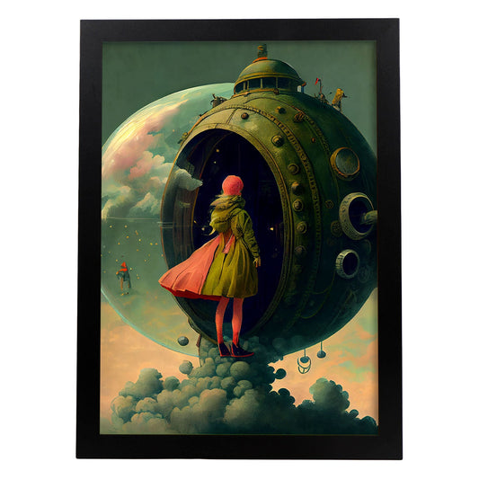 Nacnic hay infinitas posibilidades Vintage Weird 207. estampados de arte estético de pared para el diseño de dormitorio o sala de estar.-Artwork-Nacnic-A4-Sin marco-Nacnic Estudio SL