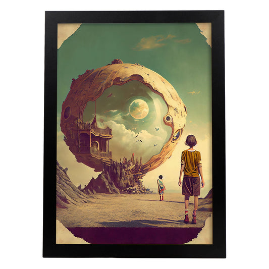 Nacnic hay infinitas posibilidades Vintage Weird 208. estampados de arte estético de pared para el diseño de dormitorio o sala de estar.-Artwork-Nacnic-A4-Sin marco-Nacnic Estudio SL