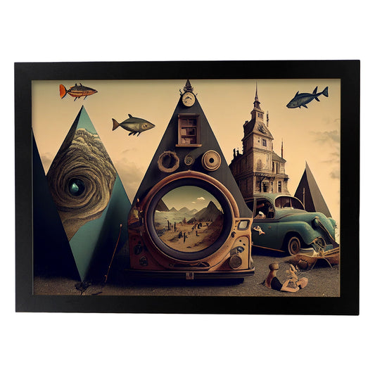 Nacnic hay infinitas posibilidades Vintage Weird 270. estampados de arte estético de pared para el diseño de dormitorio o sala de estar.-Artwork-Nacnic-A4-Sin marco-Nacnic Estudio SL