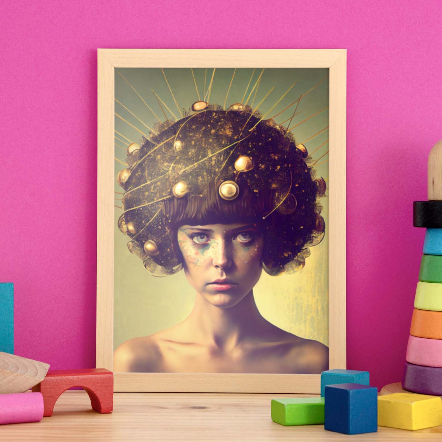 Nacnic hay infinitas posibilidades Vintage Weird 43. estampados de arte estético de pared para el diseño de dormitorio o sala de estar.-Artwork-Nacnic-Nacnic Estudio SL