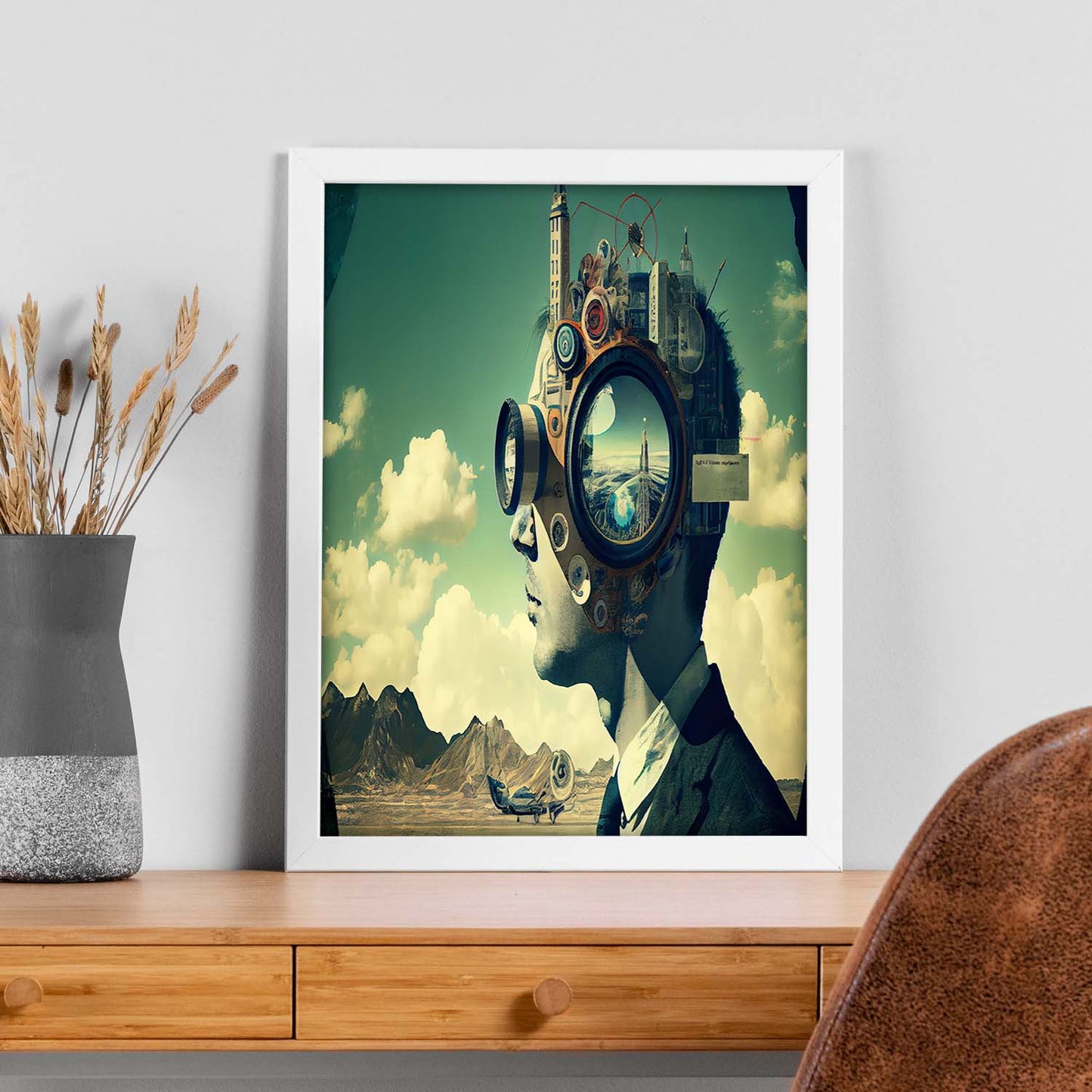 Nacnic hay infinitas posibilidades Vintage Weird 70. estampados de arte estético de pared para el diseño de dormitorio o sala de estar.-Artwork-Nacnic-Nacnic Estudio SL