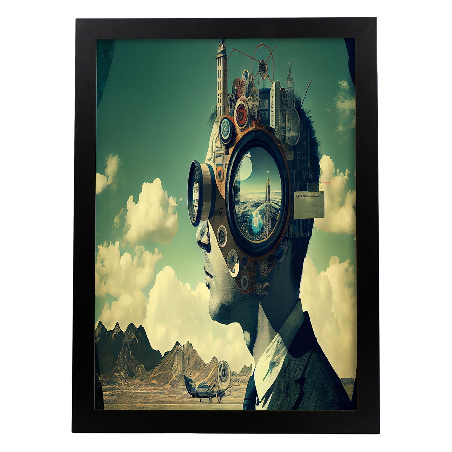 Nacnic hay infinitas posibilidades Vintage Weird 70. estampados de arte estético de pared para el diseño de dormitorio o sala de estar.-Artwork-Nacnic-A4-Sin marco-Nacnic Estudio SL