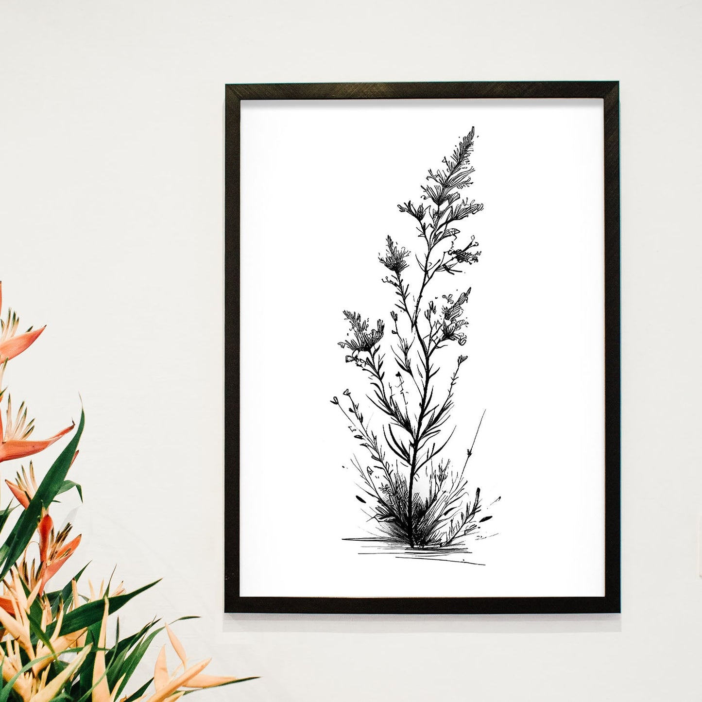 Nacnic Laminas Minimalistas de Línea de Brezo