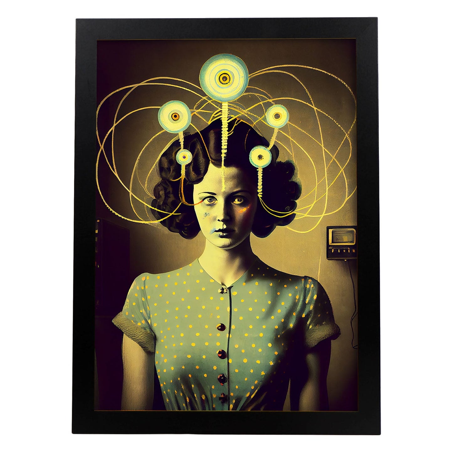 Nacnic Hen Infinitas Posibilidades Vintage Raro 87. Ingresos de Arte Aestético Para Diseño de Dormitorio o Sala de Estar.-Artwork-Nacnic-A4-Sin marco-Nacnic Estudio SL