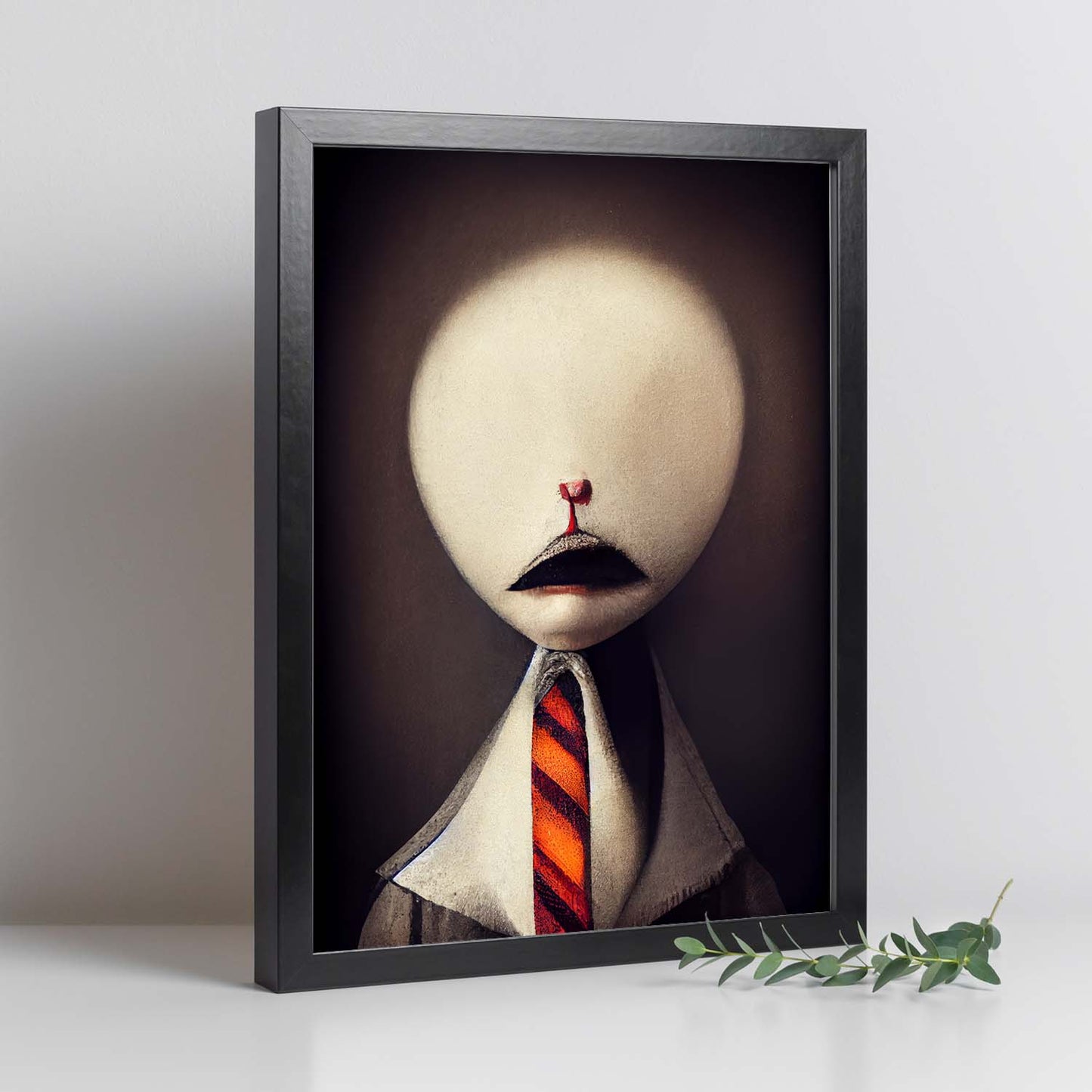 Nacnic Lámina Asesor Práctico al estilo de T. Burton. Ilustraciones de profesiones y oficios inspiradas en arte gótico y oscuro. Diseño y Decoración de Interiores.-Artwork-Nacnic-Nacnic Estudio SL