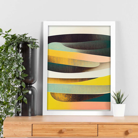 Nacnic Lámina en Estilo Abstracto Astral. Llamativas y modernas Ilustraciones artísticas a todo color para el Diseño y Decoración de Interiores.-Artwork-Nacnic-Nacnic Estudio SL