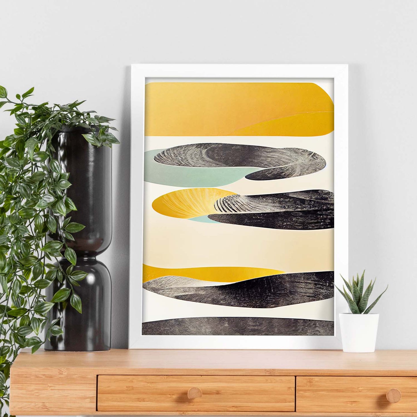 Nacnic Lámina en Estilo Abstracto Extraterreste. Llamativas y modernas Ilustraciones artísticas a todo color para el Diseño y Decoración de Interiores.-Artwork-Nacnic-Nacnic Estudio SL