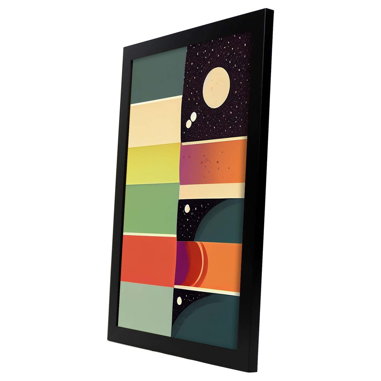 Nacnic Lámina en Estilo Abstracto Interestelar. Llamativas y modernas Ilustraciones artísticas a todo color para el Diseño y Decoración de Interiores.-Artwork-Nacnic-Nacnic Estudio SL
