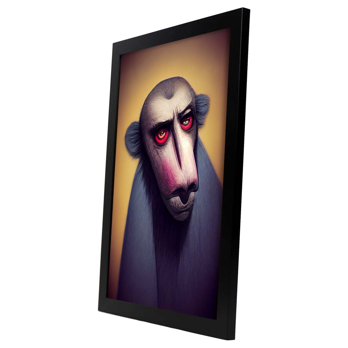 Nacnic Lámina Perro Racional estilo T. Burton. Ilustraciones y pósters de animales inspirados en el arte gótico y oscuro de Burton. Diseño y Decoración de Interiores.-Artwork-Nacnic-Nacnic Estudio SL