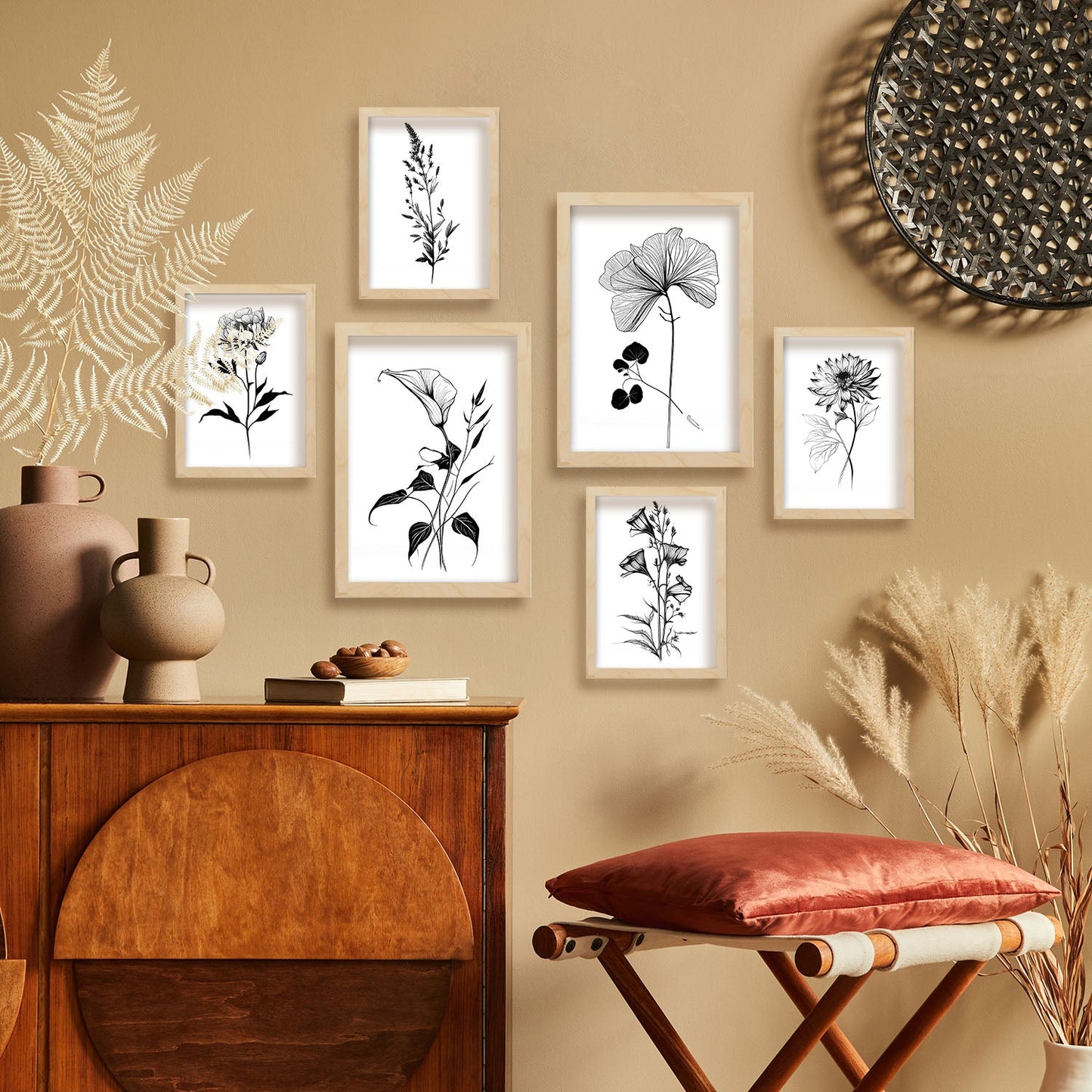 Láminas de Flores Estéticas Nacnic Set_4