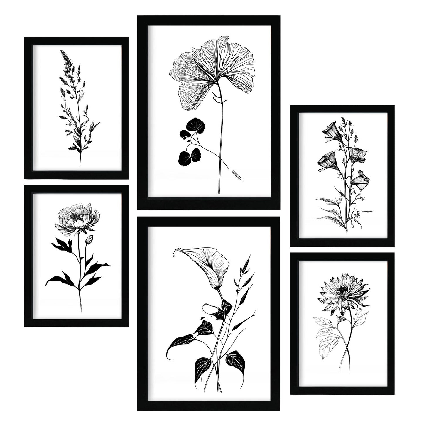 Láminas de Flores Estéticas Nacnic Set_4