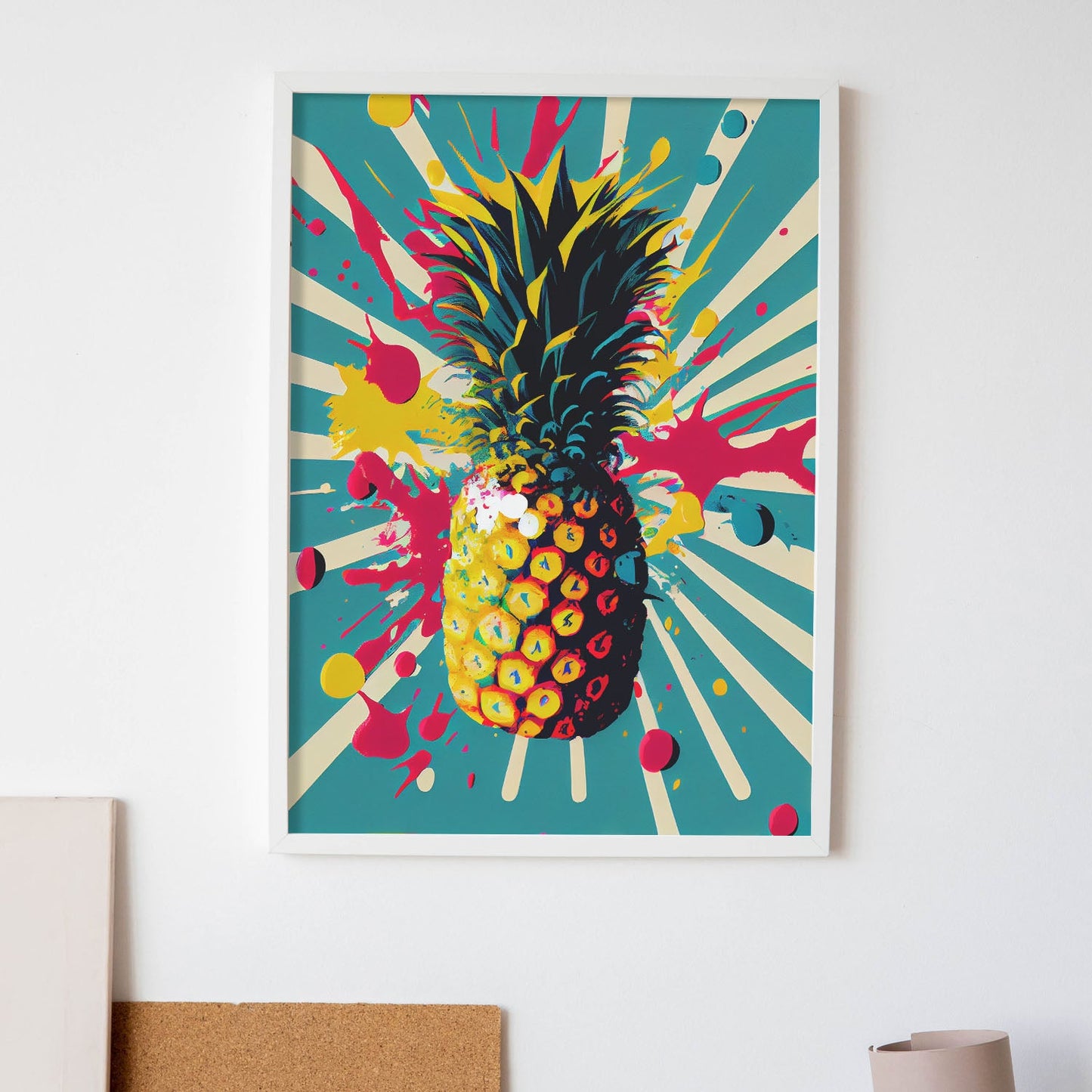 Lámina Nacnic Pop Art de Piña