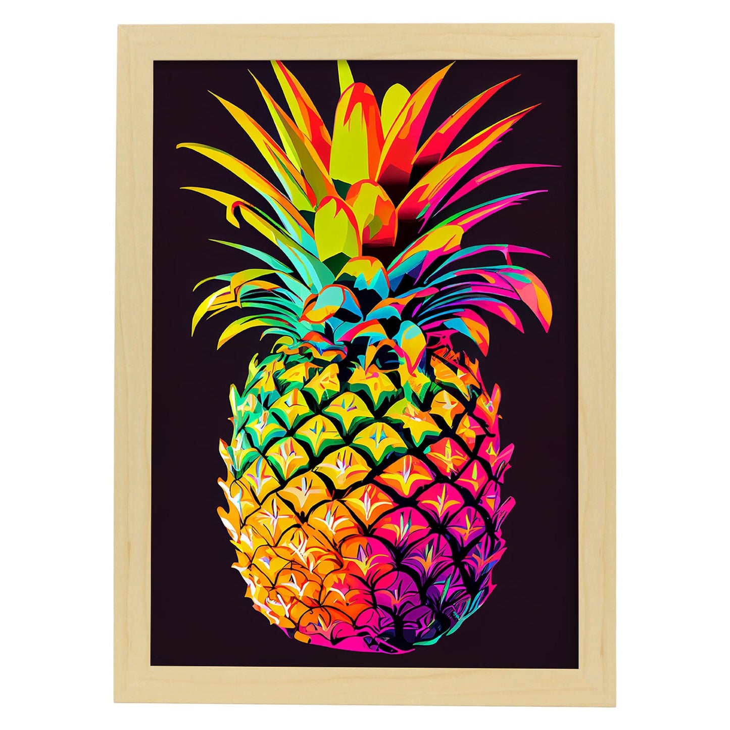 Lámina Nacnic Pop Art Piña_2