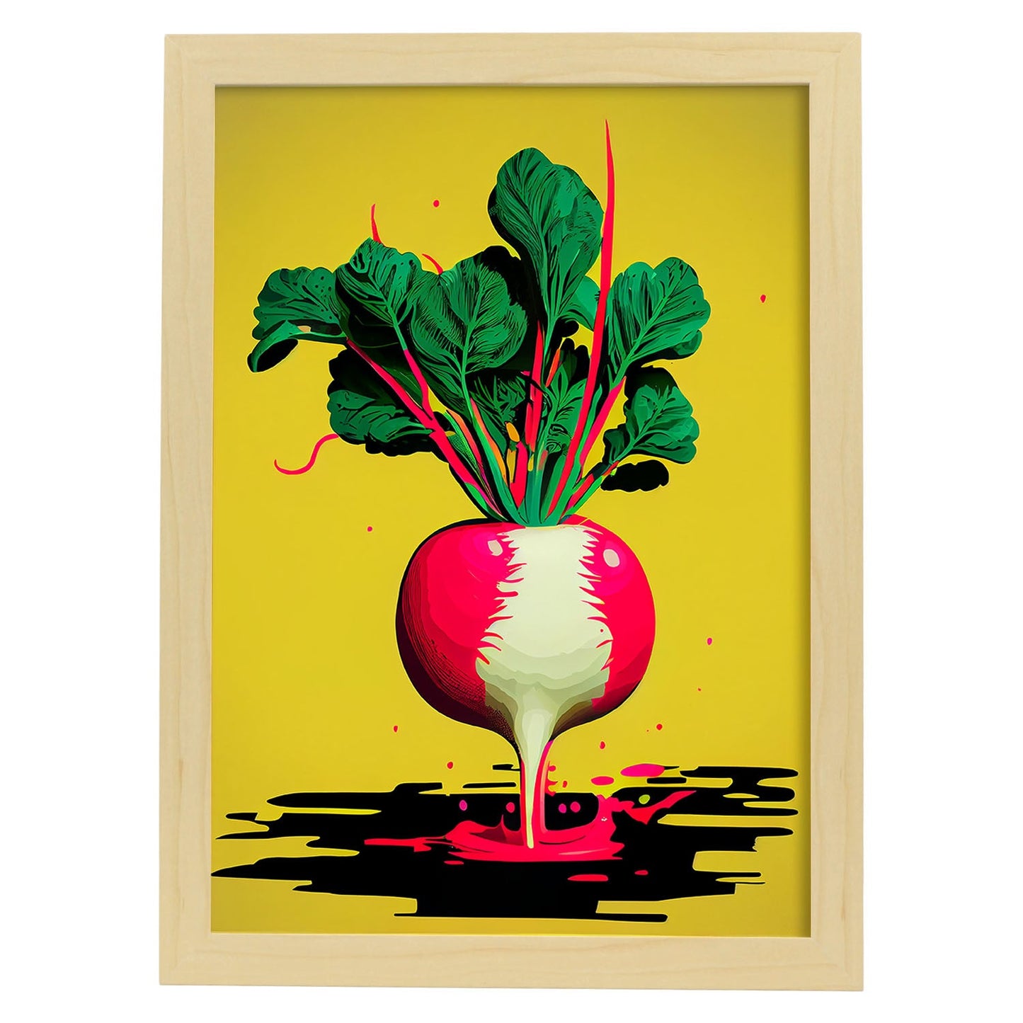 Laminas Pop Art de Rábano Nacnic