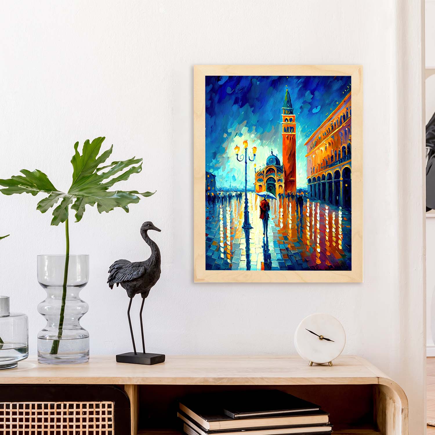 Nacnic St. Marks cuadrado Venecia Venecia Italia Pintura al óleo Str.-Artwork-Nacnic-Nacnic Estudio SL