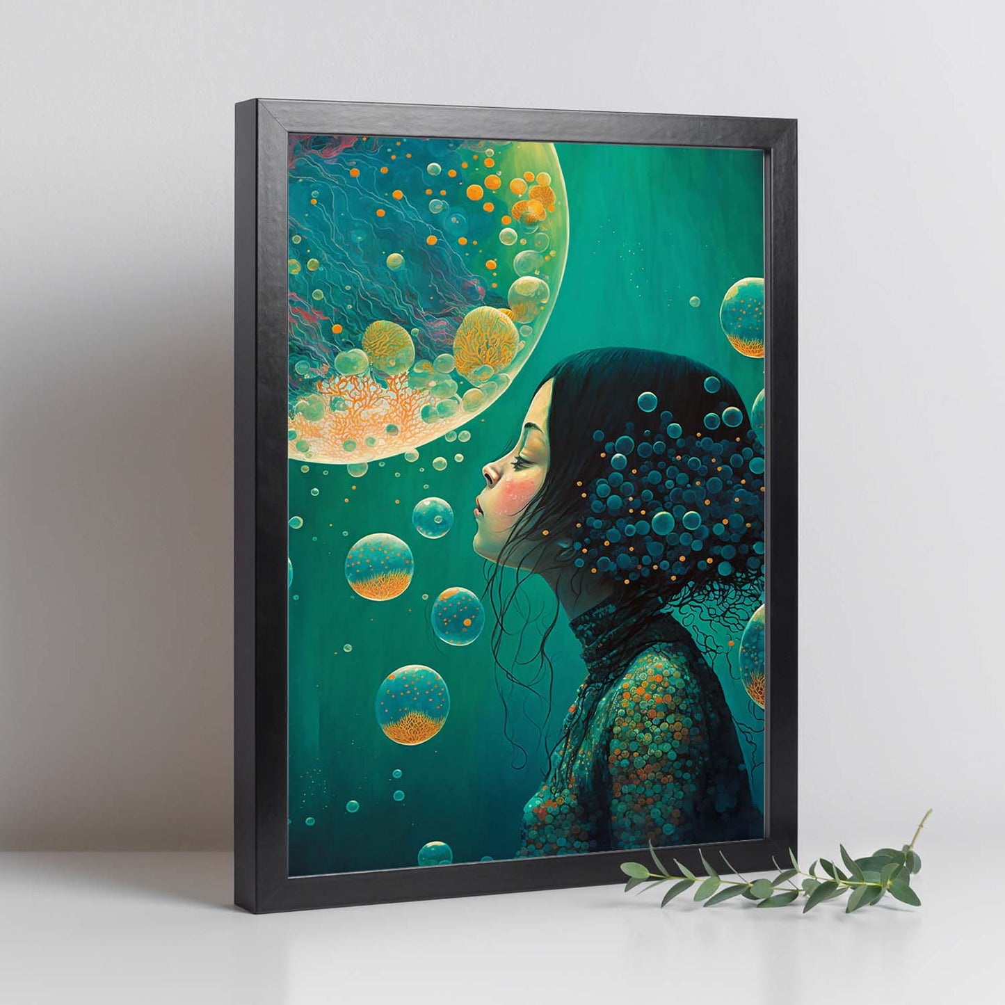 Nacnic submarino supranaturalista Cinemático Caprichado LIF 2. estampados de arte estético de pared para el diseño de dormitorio o sala de estar.-Artwork-Nacnic-Nacnic Estudio SL