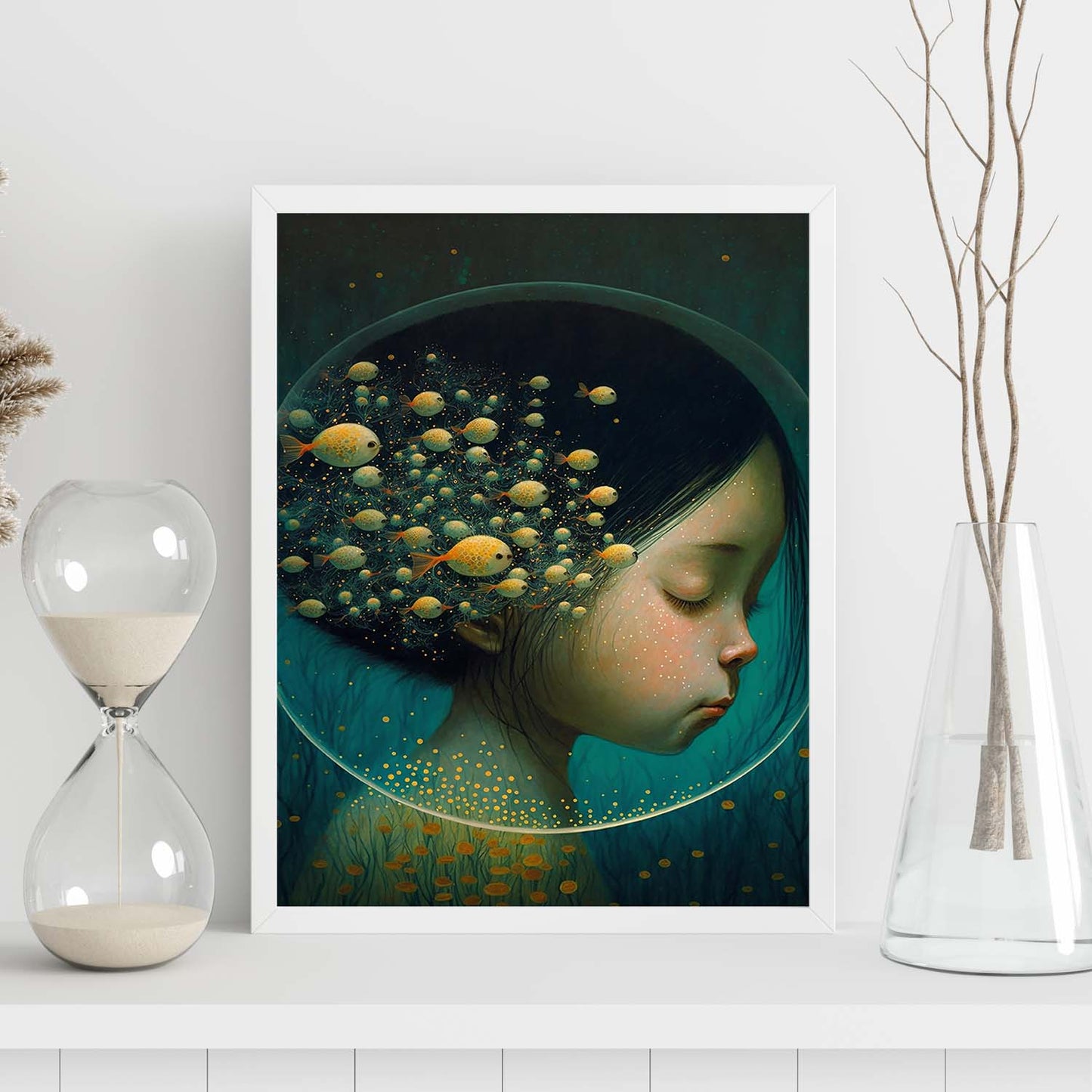 Nacnic supranaturalista cinemato caprichoso hemágico en 2. estampados de arte estético de pared para el diseño de dormitorio o sala de estar.-Artwork-Nacnic-Nacnic Estudio SL