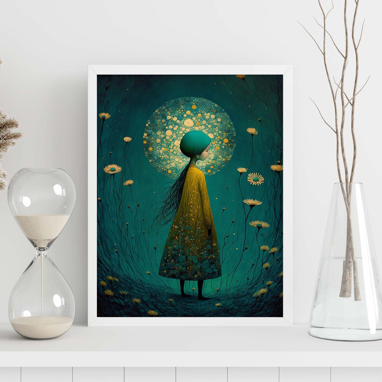 Nacnic supranaturalista cinemato vitalicismo en 1. estampados de arte estético de pared para el diseño de dormitorio o sala de estar.-Artwork-Nacnic-Nacnic Estudio SL