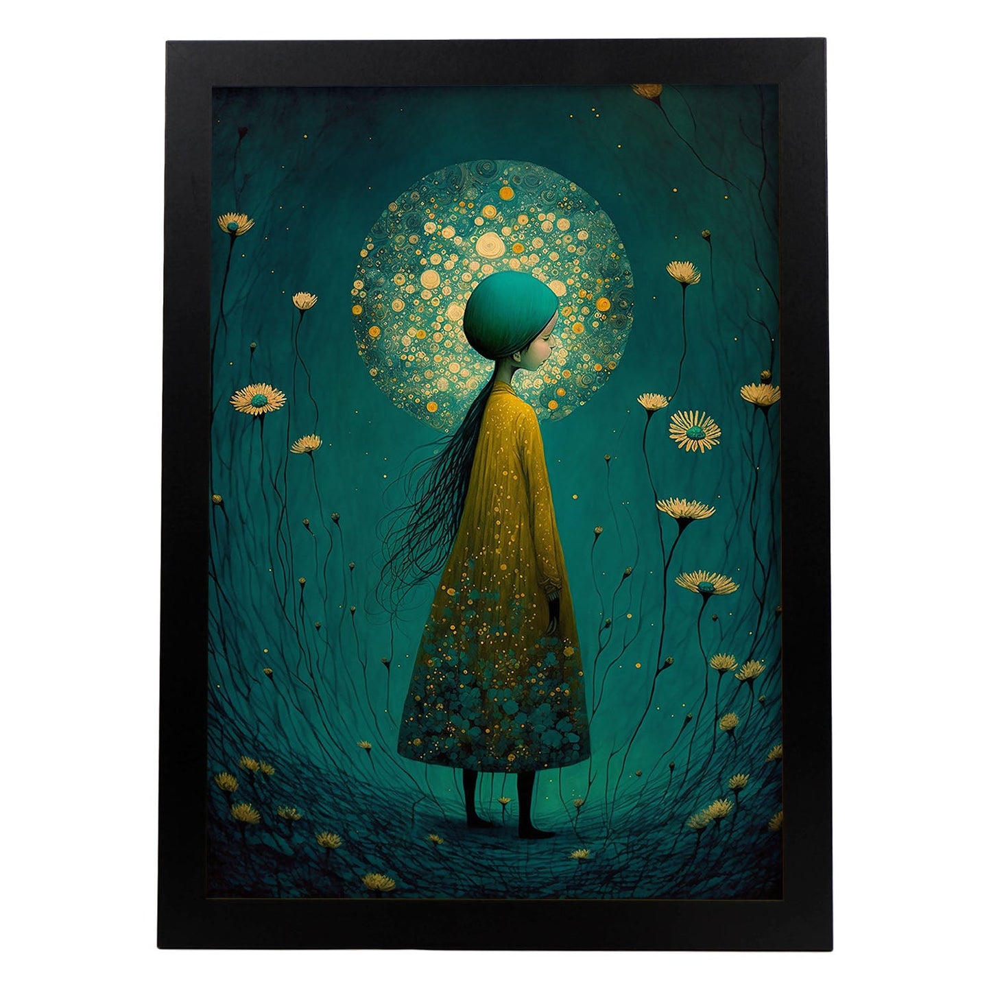 Nacnic supranaturalista cinemato vitalicismo en 1. estampados de arte estético de pared para el diseño de dormitorio o sala de estar.-Artwork-Nacnic-A4-Sin marco-Nacnic Estudio SL