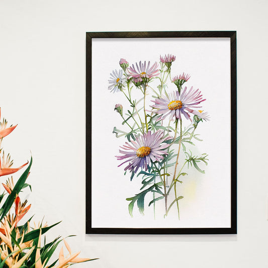 Lámina Nacnic de Acuarela Minimalista Aster_5