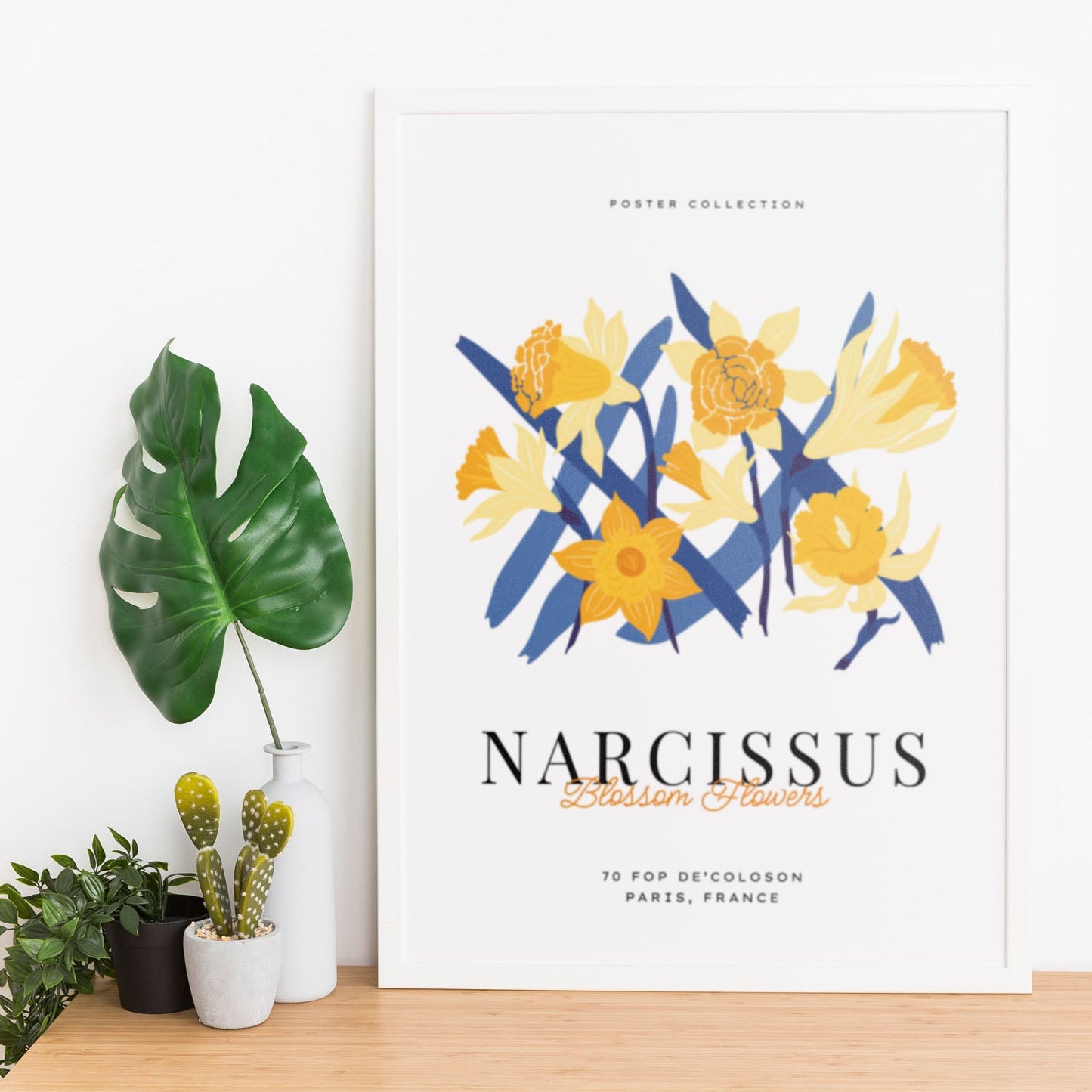 Narcissus Blossom Flower-Artwork-Nacnic-Nacnic Estudio SL