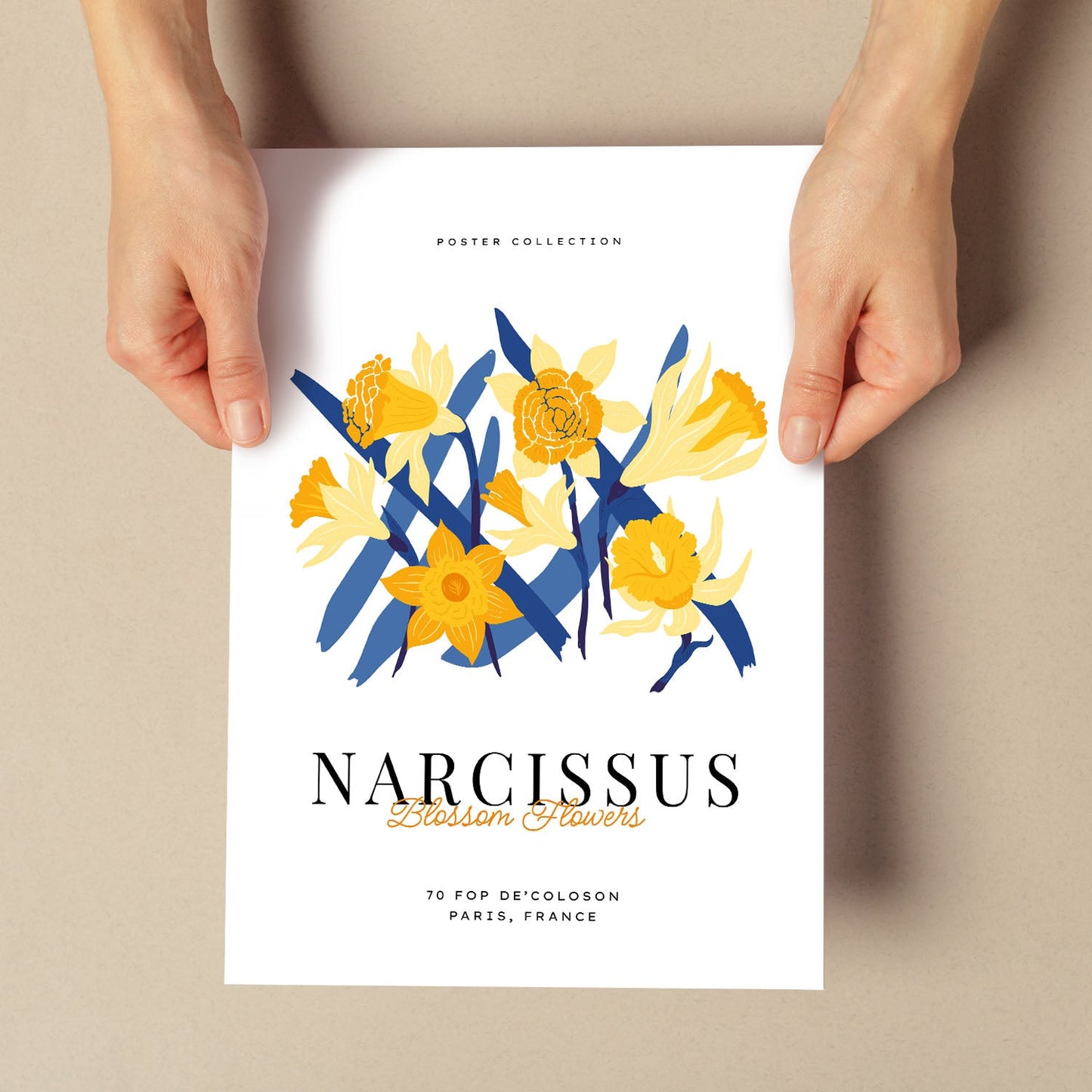 Narcissus Blossom Flower-Artwork-Nacnic-Nacnic Estudio SL