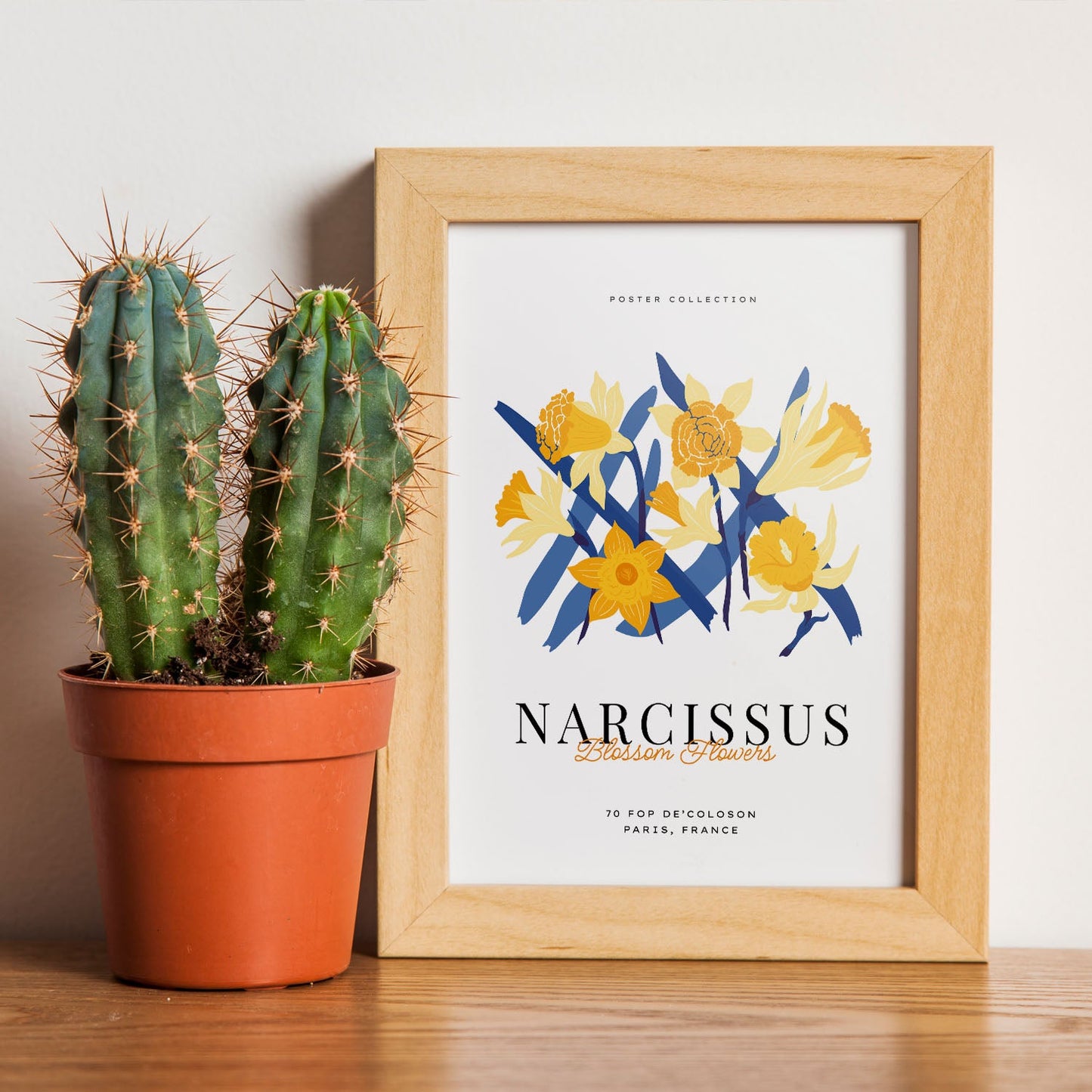 Narcissus Blossom Flower-Artwork-Nacnic-Nacnic Estudio SL