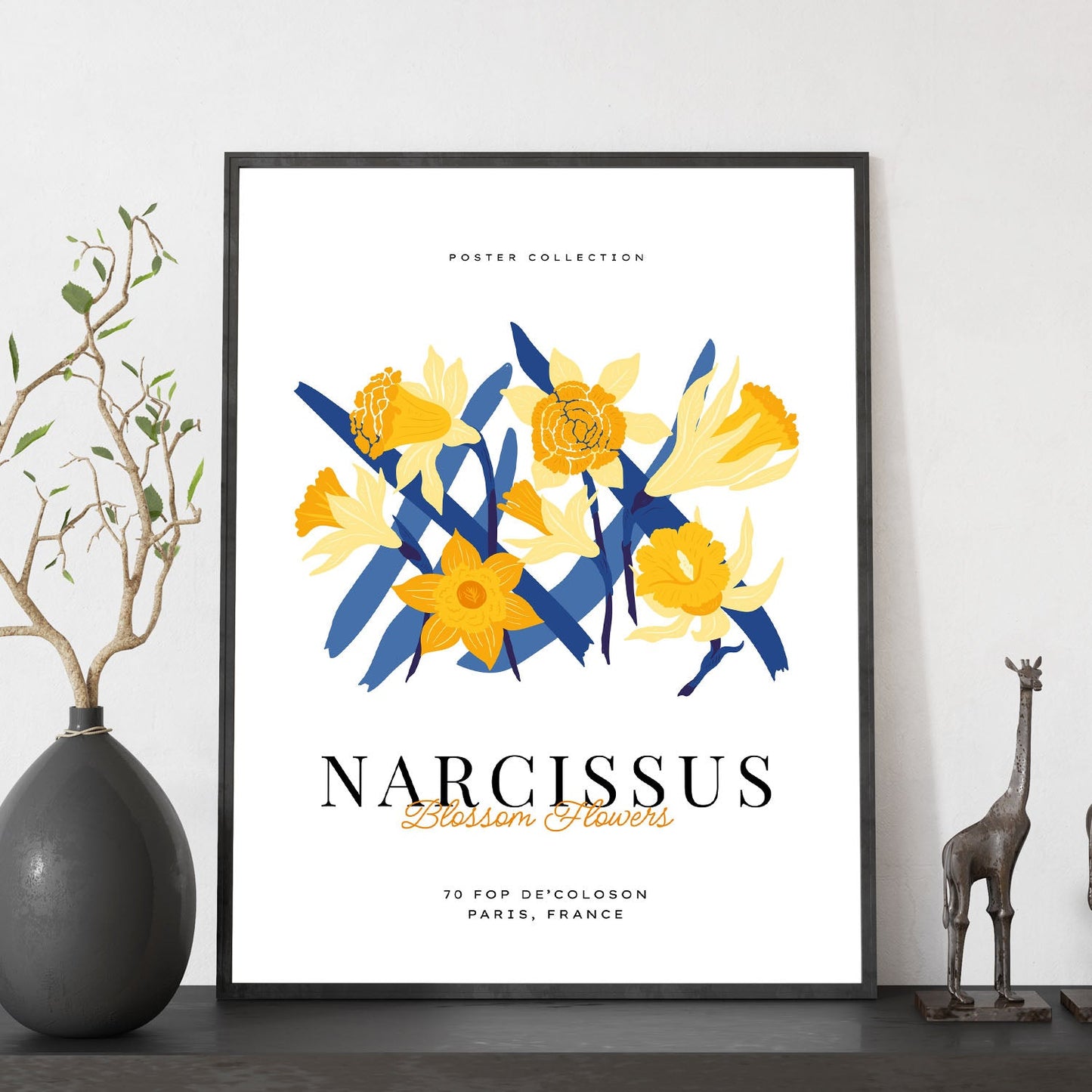 Narcissus Blossom Flower-Artwork-Nacnic-Nacnic Estudio SL