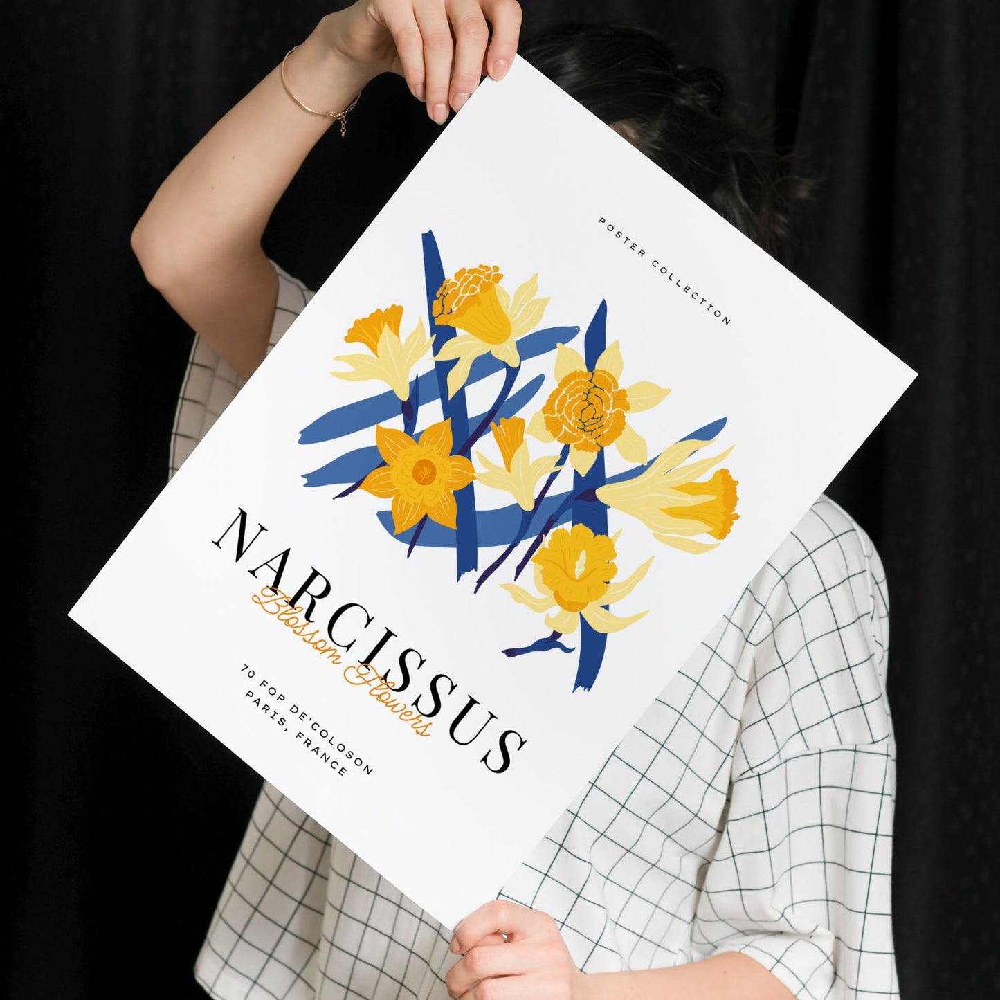 Narcissus Blossom Flower-Artwork-Nacnic-Nacnic Estudio SL