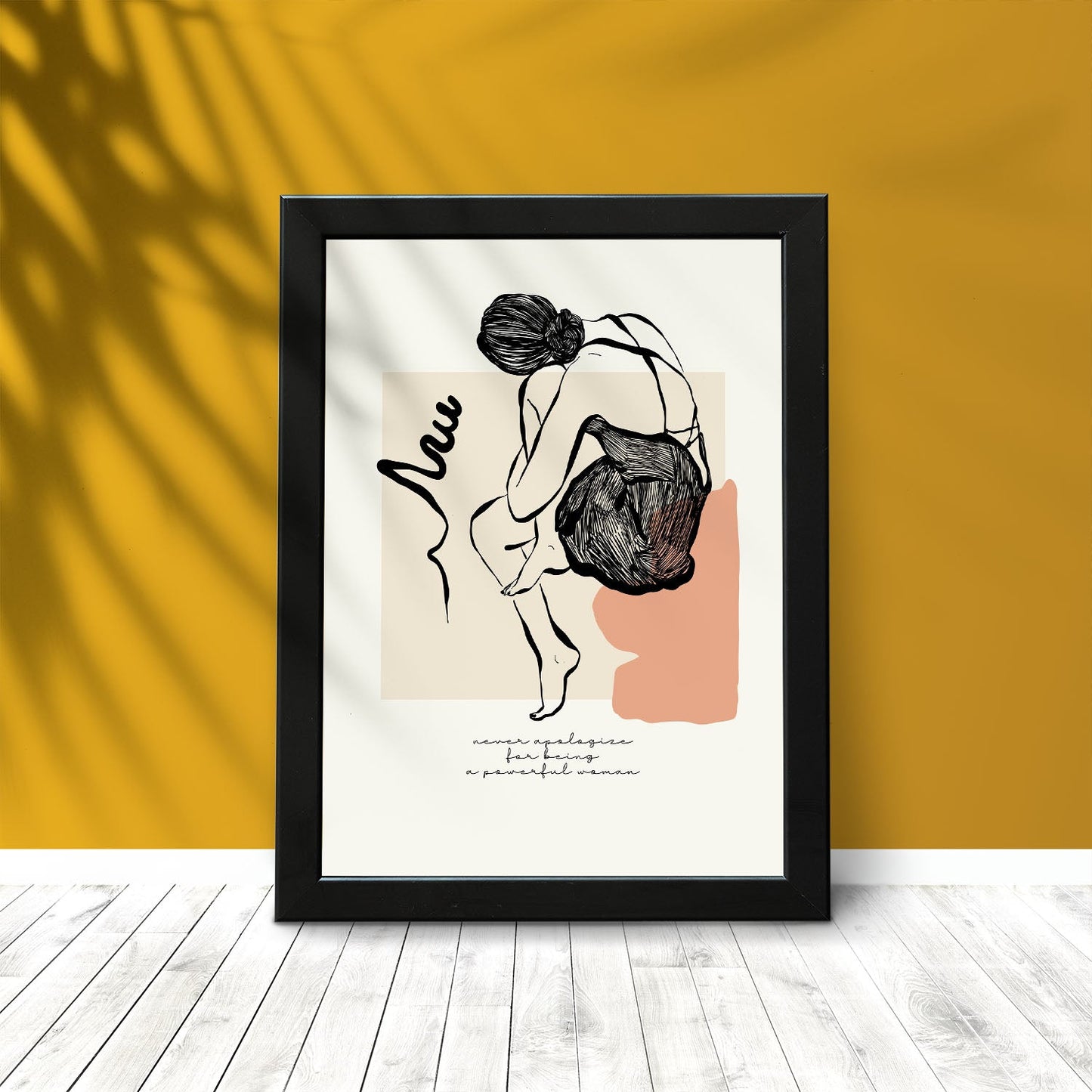 Never apologize-Artwork-Nacnic-Nacnic Estudio SL