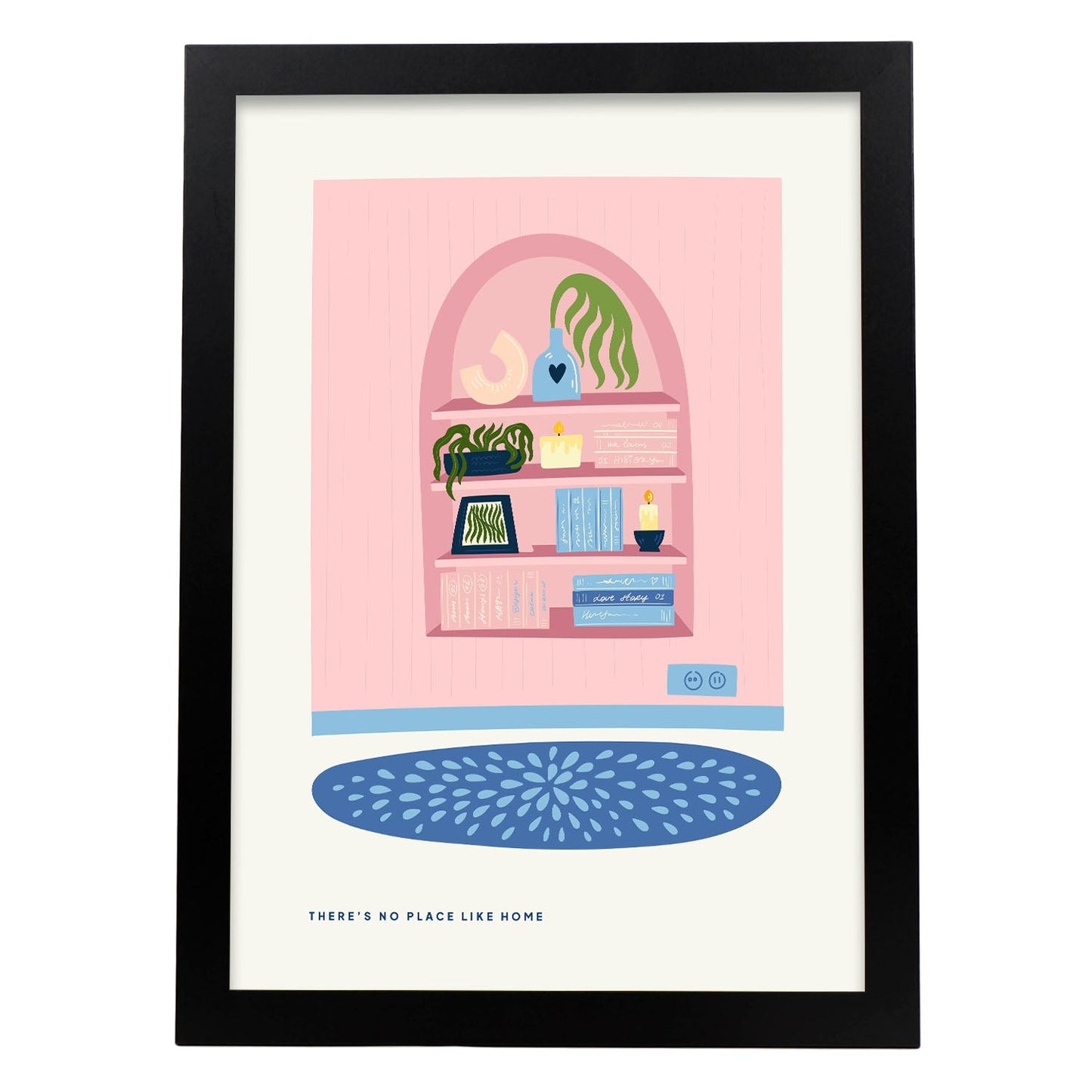 No place like home-Artwork-Nacnic-A3-Sin marco-Nacnic Estudio SL