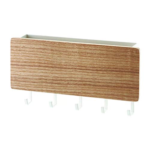 Nuevo tipo de colgador de pared estante de pared decorativo de madera caja de almacenamiento de artículos diversos percha Prateleira organizador de llaves estante de madera para pared-Nacnic-Nacnic Estudio SL