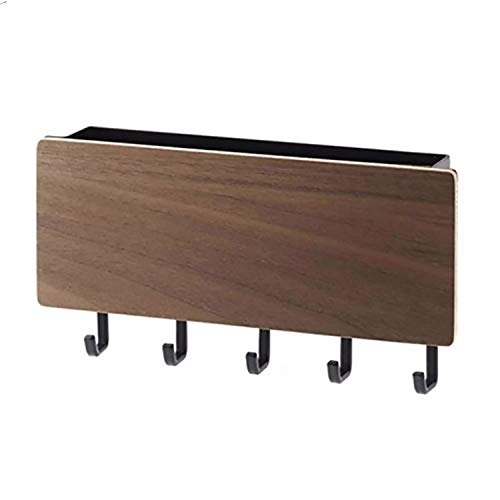 Nuevo tipo de colgador de pared estante de pared decorativo de madera caja de almacenamiento de artículos diversos percha Prateleira organizador de llaves estante de madera para pared-Nacnic-Nacnic Estudio SL
