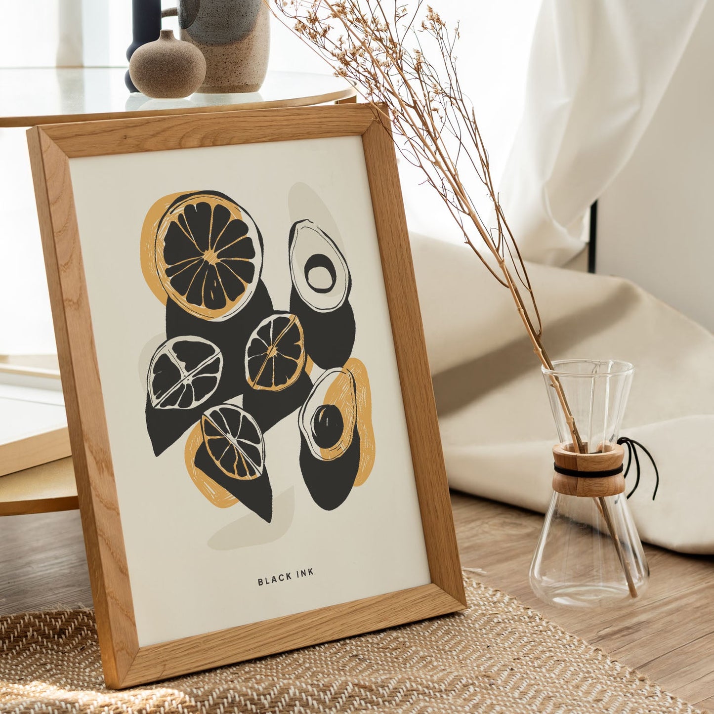 Orange and Avocados-Artwork-Nacnic-Nacnic Estudio SL