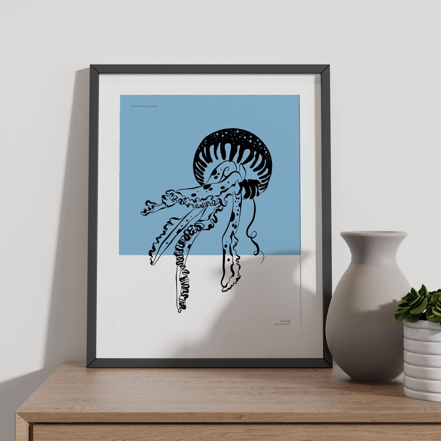 Pacific Sea Nettle Jellyfish-Artwork-Nacnic-Nacnic Estudio SL