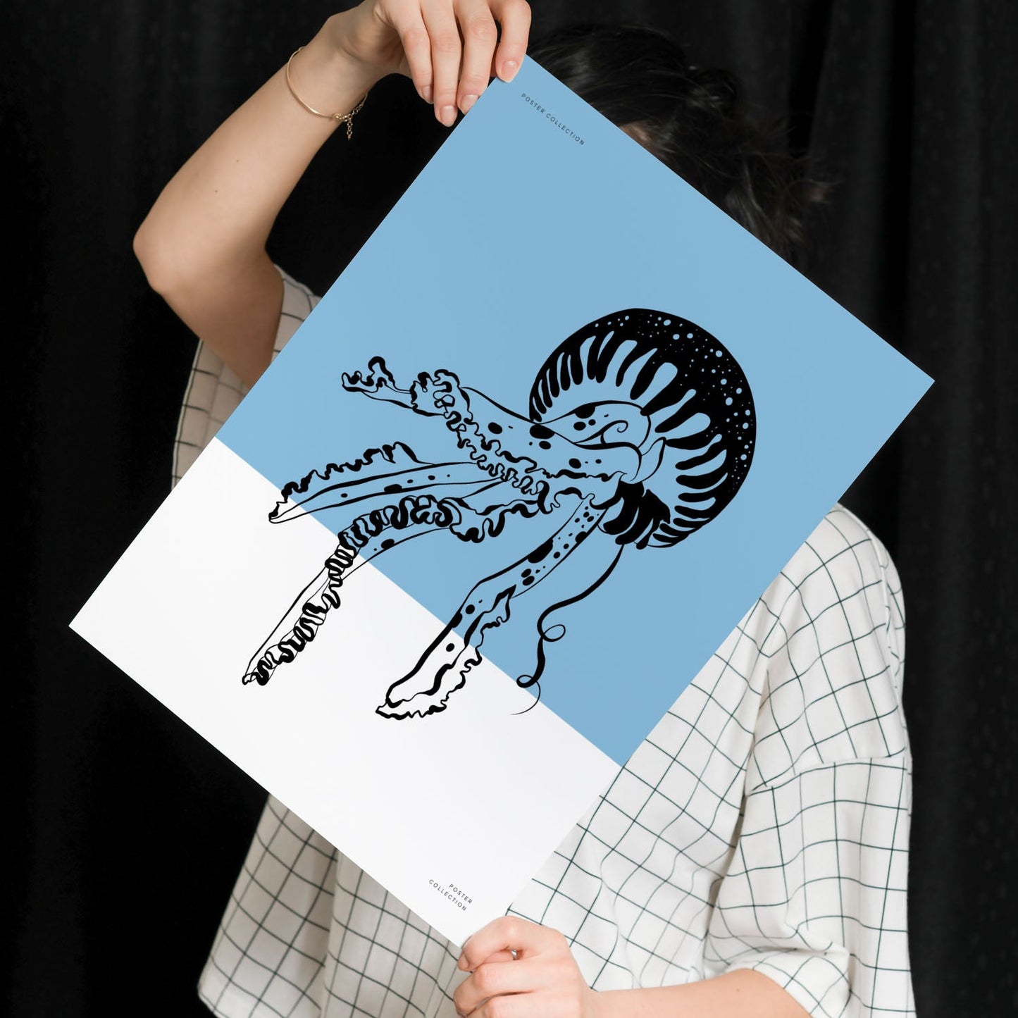 Pacific Sea Nettle Jellyfish-Artwork-Nacnic-Nacnic Estudio SL