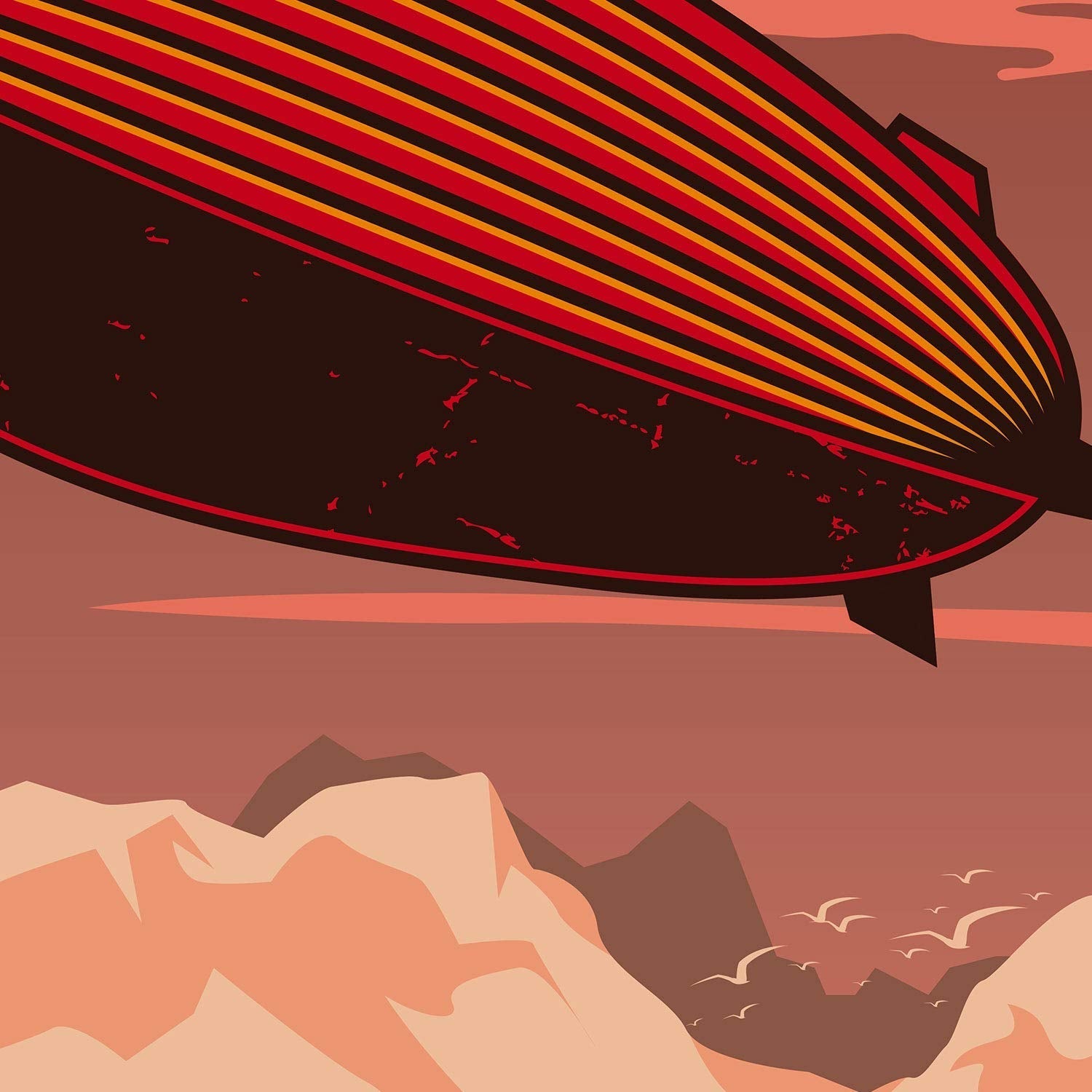 Pack de Dos láminas Aviones Y Zepelin.-Artwork-Nacnic-Nacnic Estudio SL