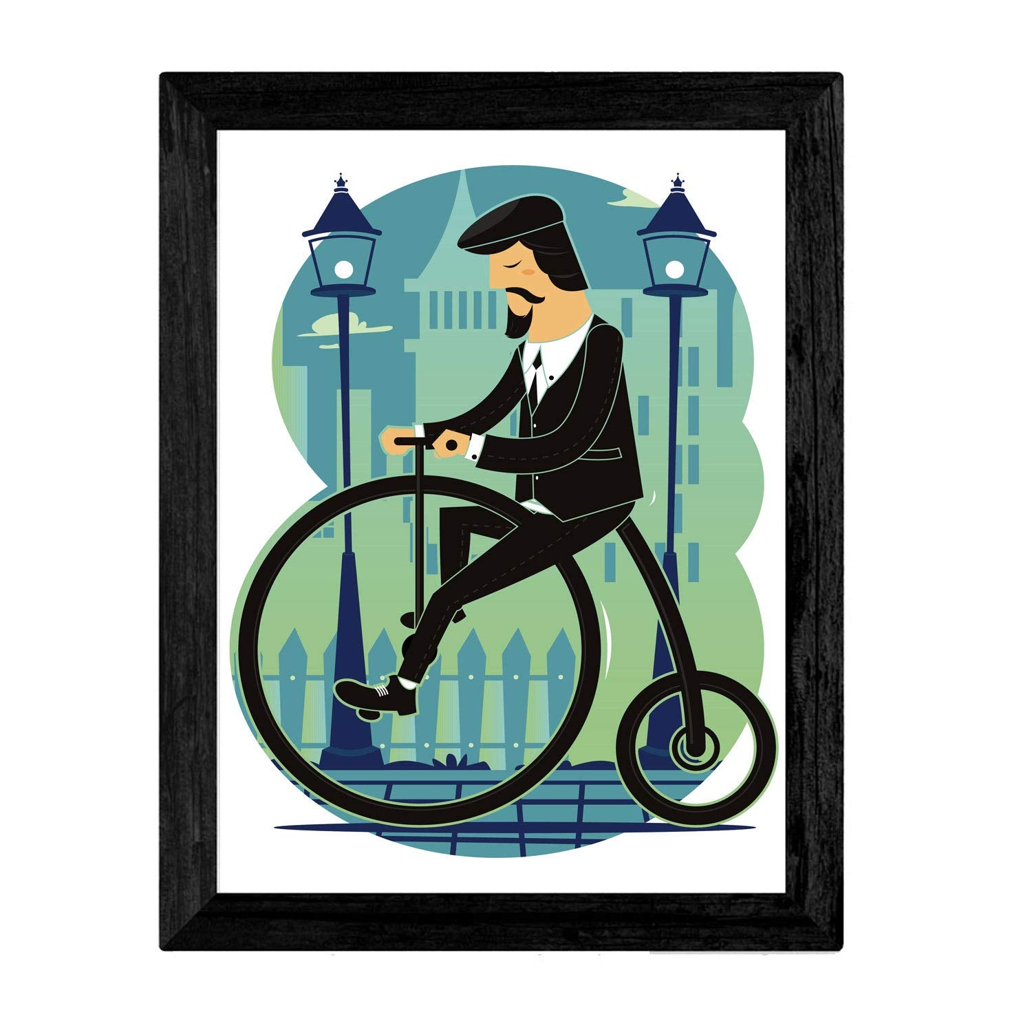 Pack de Dos láminas Caballeros.-Artwork-Nacnic-Nacnic Estudio SL