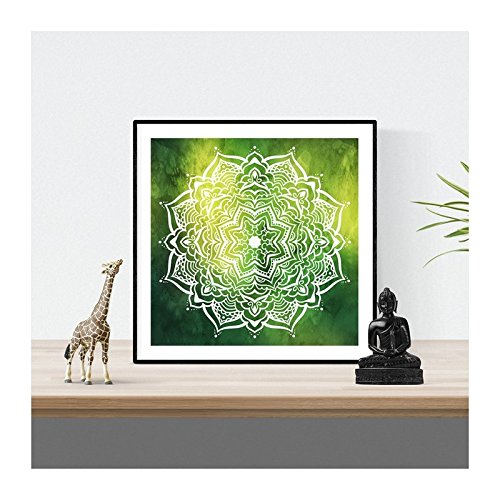 PACK de láminas para enmarcar EQUILIBRIO. Posters cuadrados con imágenes de mandalas. alta calidad-Artwork-Nacnic-Nacnic Estudio SL