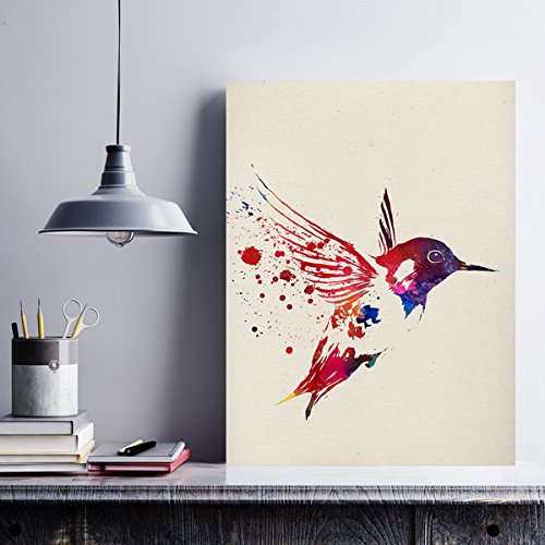 PACK de láminas para enmarcar PAJAROS. Posters estilo acuarela con imágenes de animales. alta calidad-Artwork-Nacnic-Nacnic Estudio SL