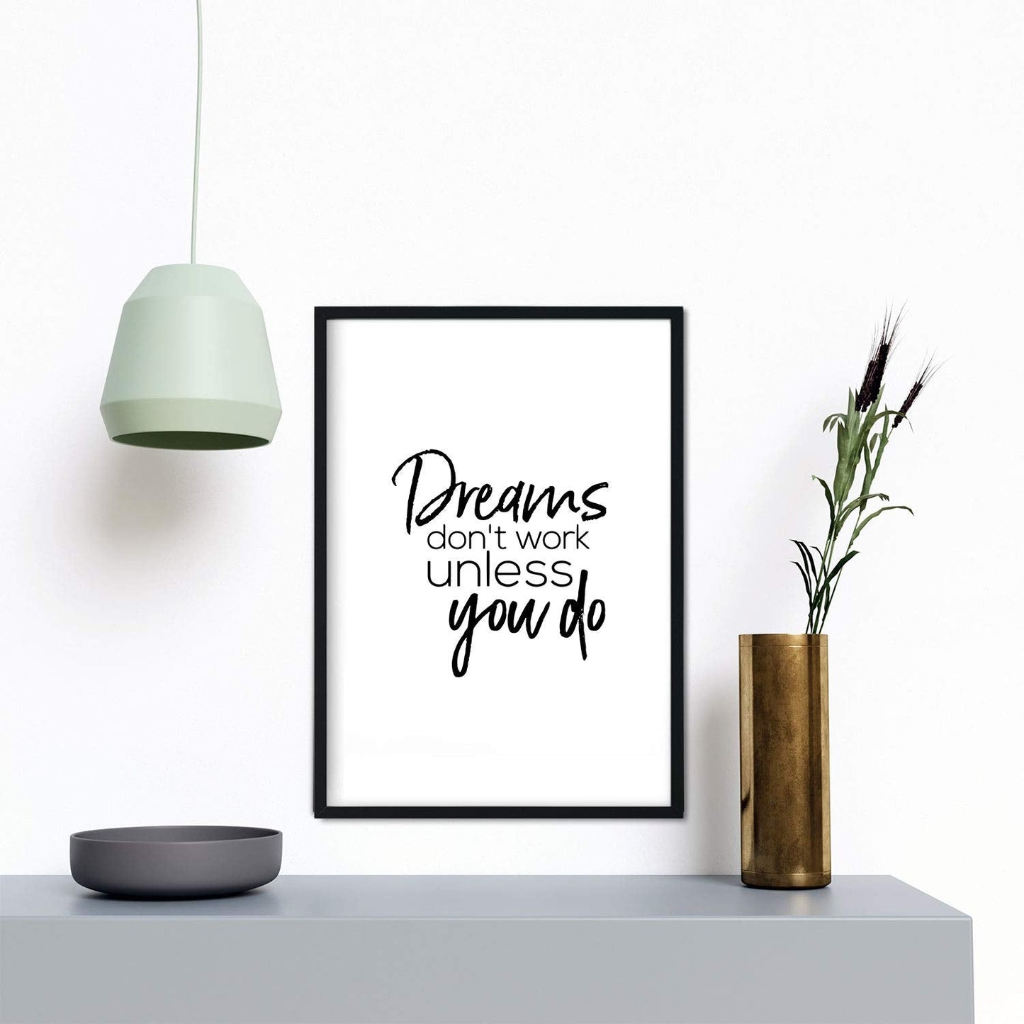 Pack de posters con frases inspiracionales. Set de láminas de decoración con frases blanco y negro motivadoras y llenas de energia.-Artwork-Nacnic-Nacnic Estudio SL