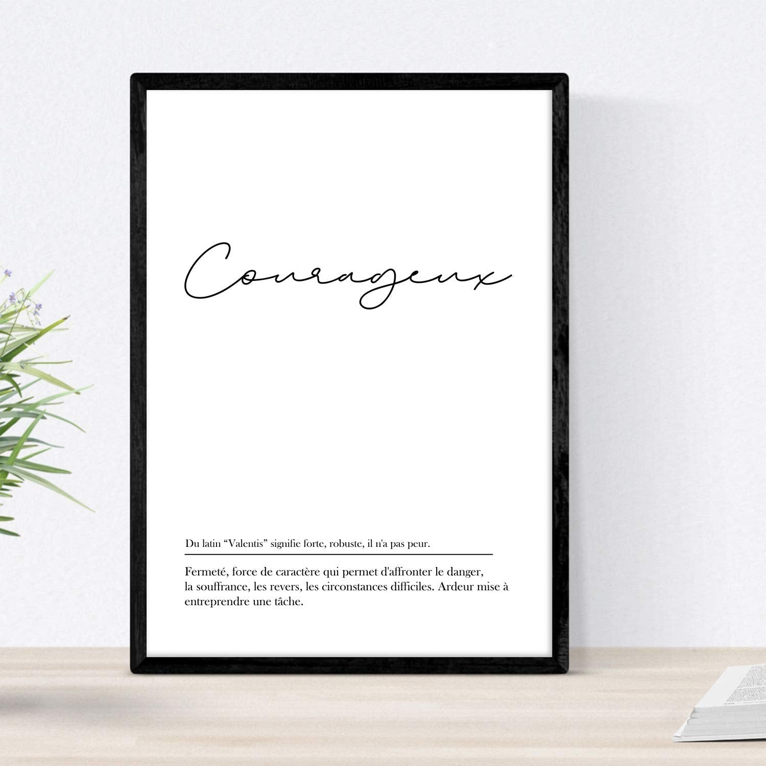 Pack de posters con palabras en frances. Set de láminas Madre con definición y fondo blanco.-Artwork-Nacnic-Nacnic Estudio SL