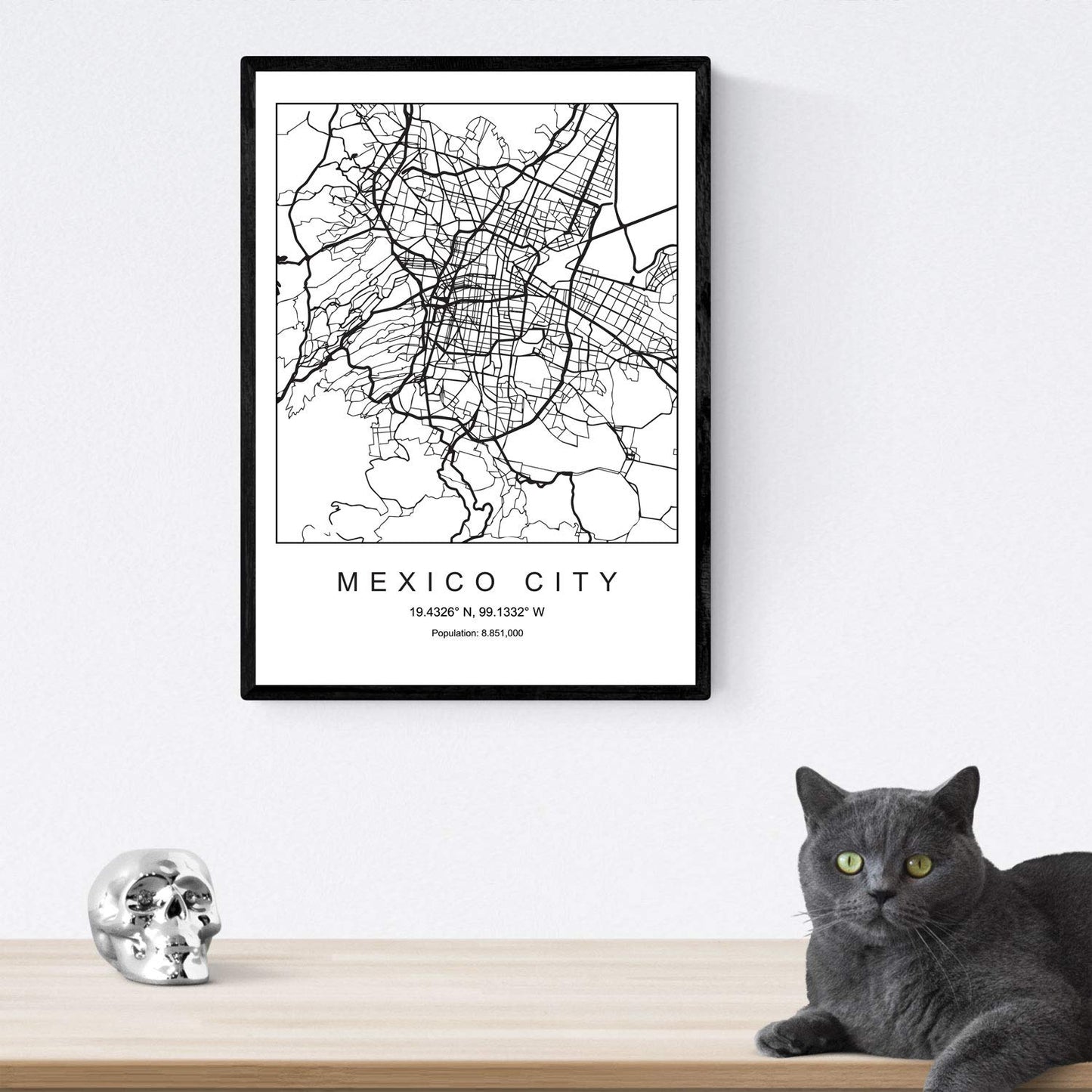 Pack de posters de Mexico - Chichen itza. Láminas con monumentos de ciudades.-Artwork-Nacnic-Nacnic Estudio SL