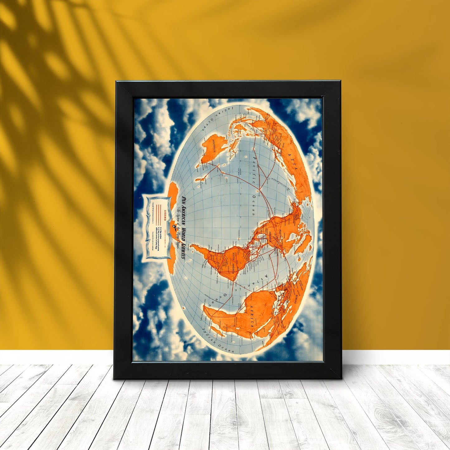 Pan-Am-world-routes-poster-Artwork-Nacnic-Nacnic Estudio SL