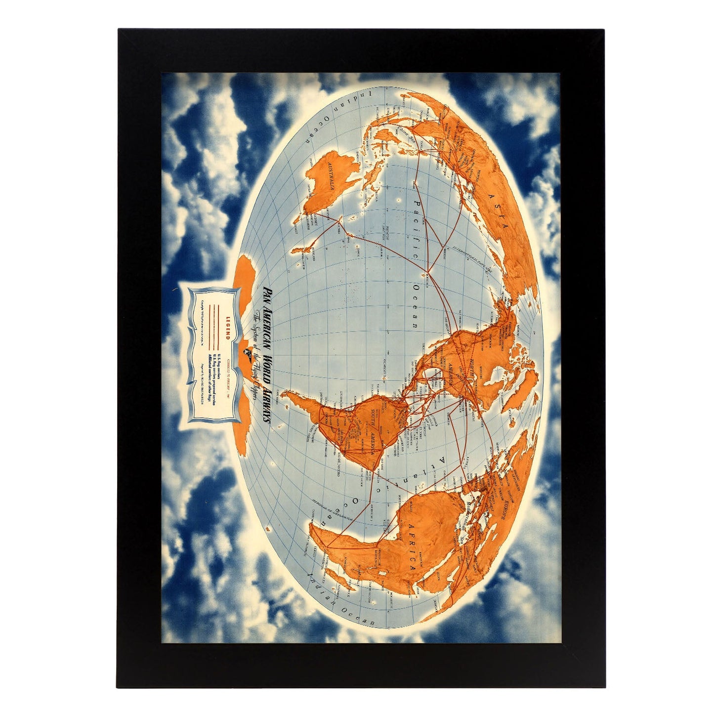 Pan-Am-world-routes-poster-Artwork-Nacnic-A4-Sin marco-Nacnic Estudio SL