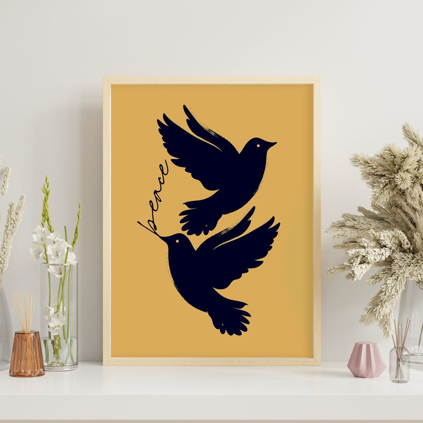 Peace doves-Artwork-Nacnic-Nacnic Estudio SL