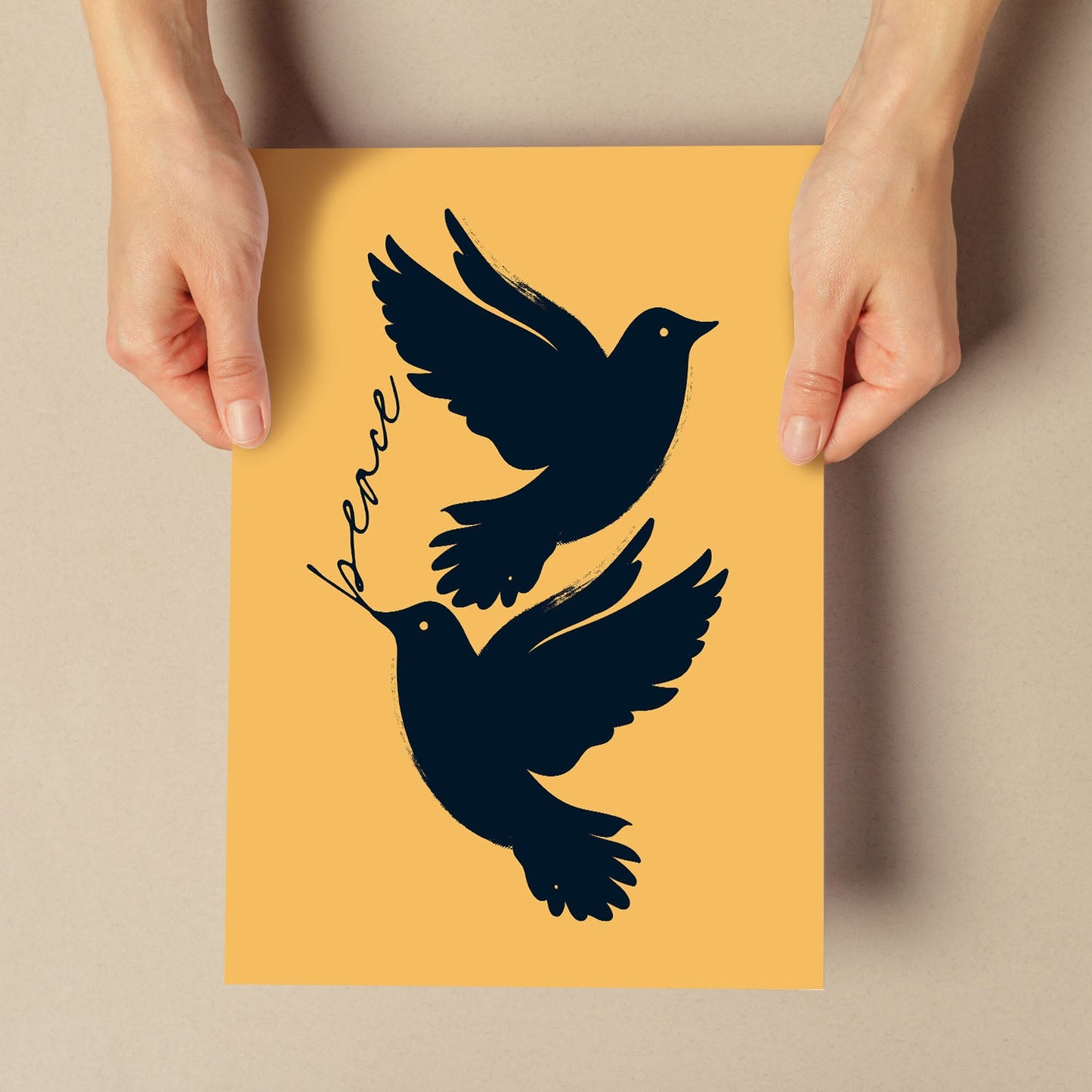 Peace doves-Artwork-Nacnic-Nacnic Estudio SL
