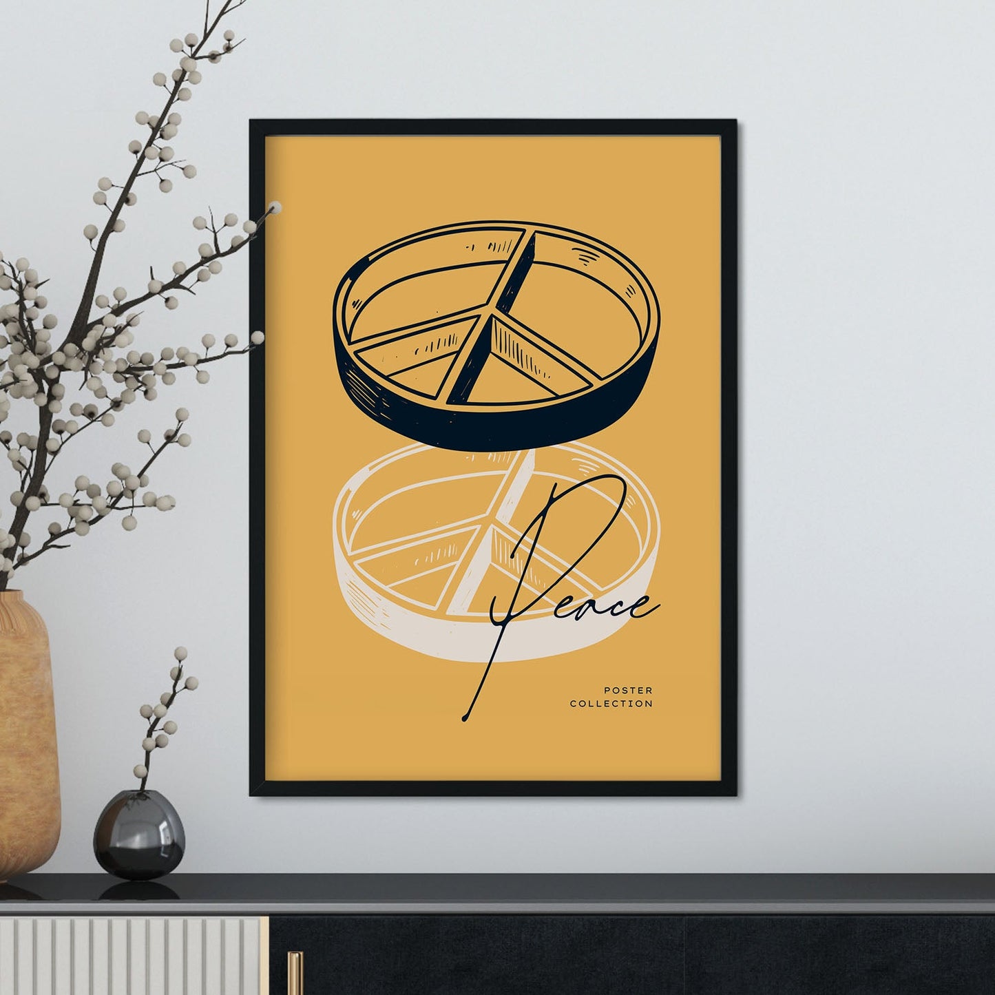 Peace emblem-Artwork-Nacnic-Nacnic Estudio SL