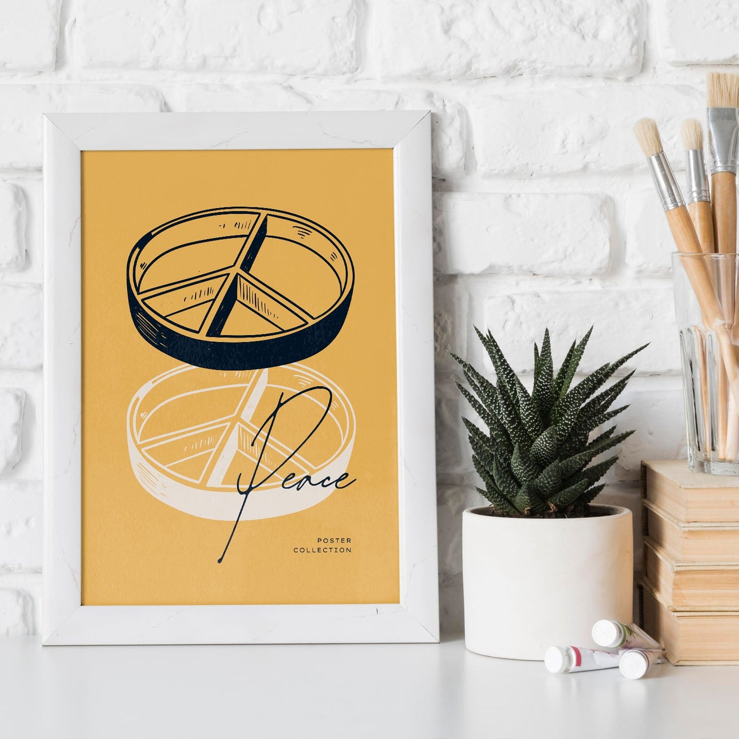 Peace emblem-Artwork-Nacnic-Nacnic Estudio SL